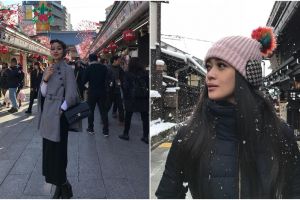 Sedang di ambang cerai, Gracia Indri asyik traveling ke luar negeri