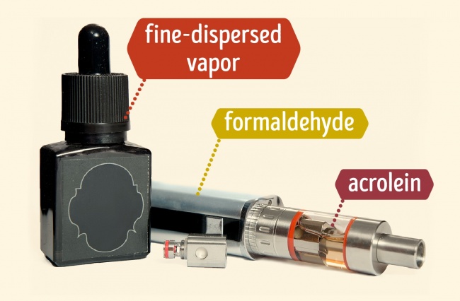Perbedaan racun antara rokok biasa dengan vapor, hasilnya mengagetkan