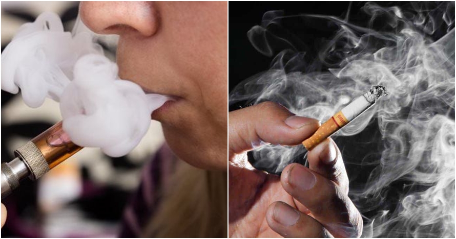 Perbedaan racun antara rokok biasa dengan vapor, hasilnya mengagetkan