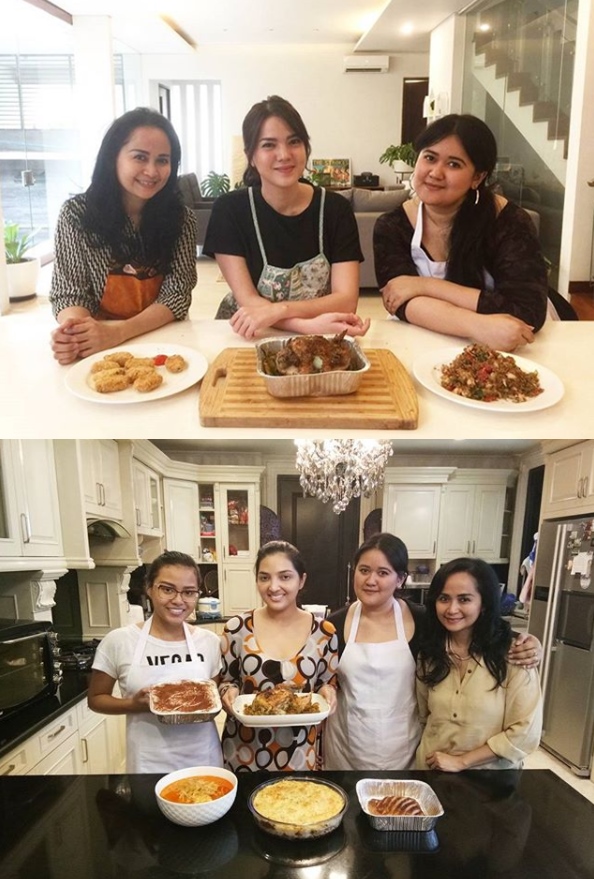 10 Potret cantik Marini Putri, cucu BJ Habibie yang jago masak