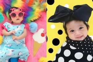 10 Gaya Daria Richelle, putri blogger Diana Rikasari yang imut abis