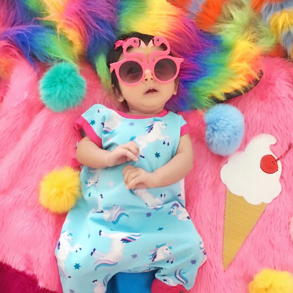 10 Gaya Daria Richelle, putri blogger Diana Rikasari yang imut abis