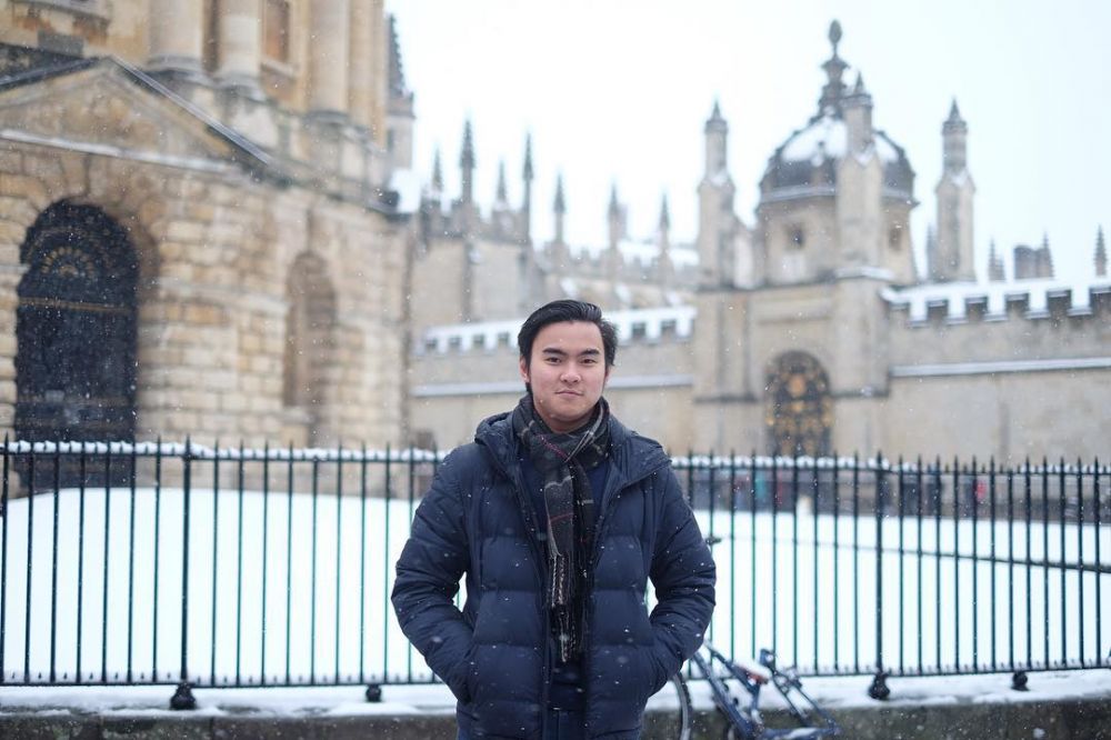 10 Foto kegiatan Samuel L Putra, anak Indonesia lulusan terbaik Oxford