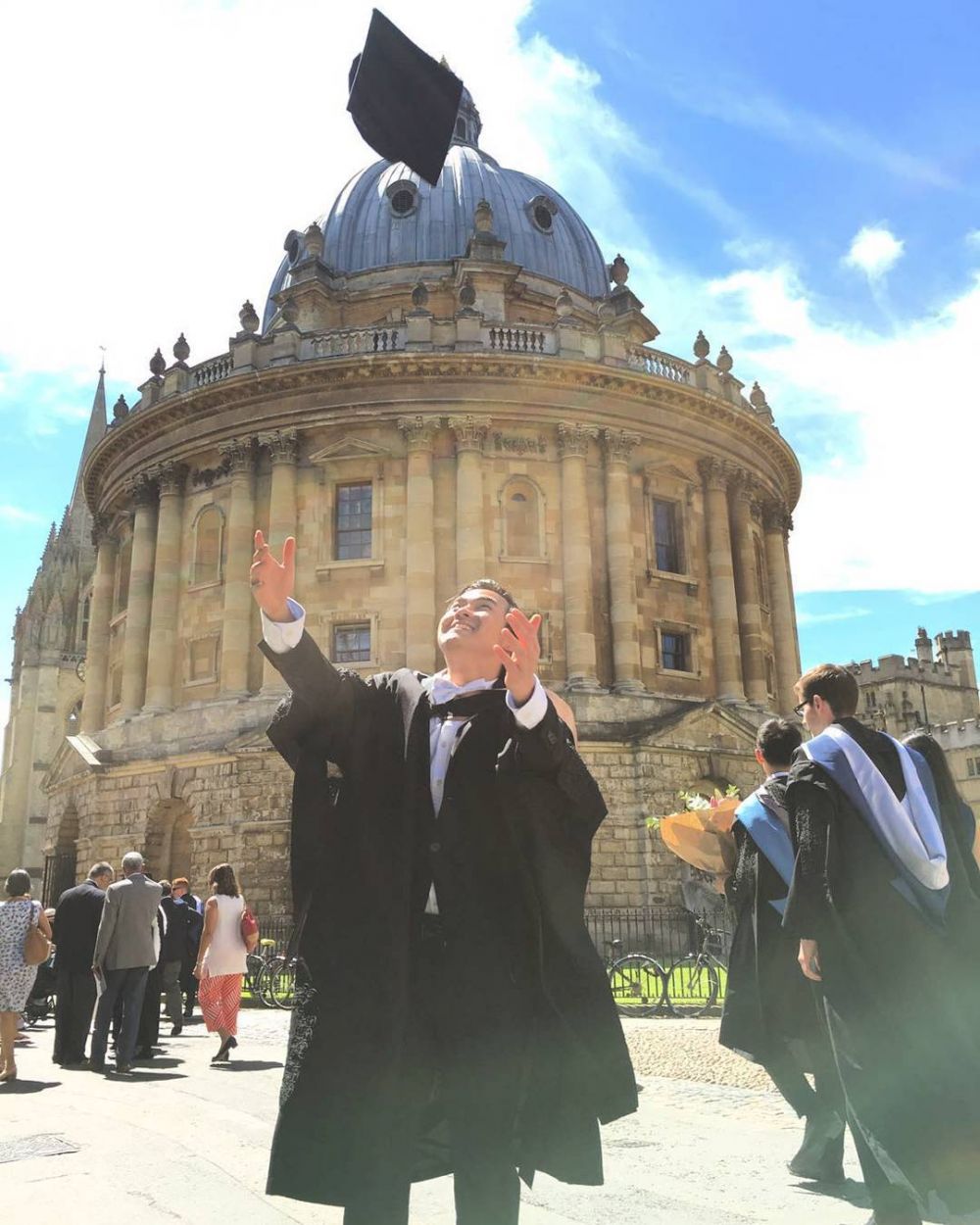 10 Foto kegiatan Samuel L Putra, anak Indonesia lulusan terbaik Oxford