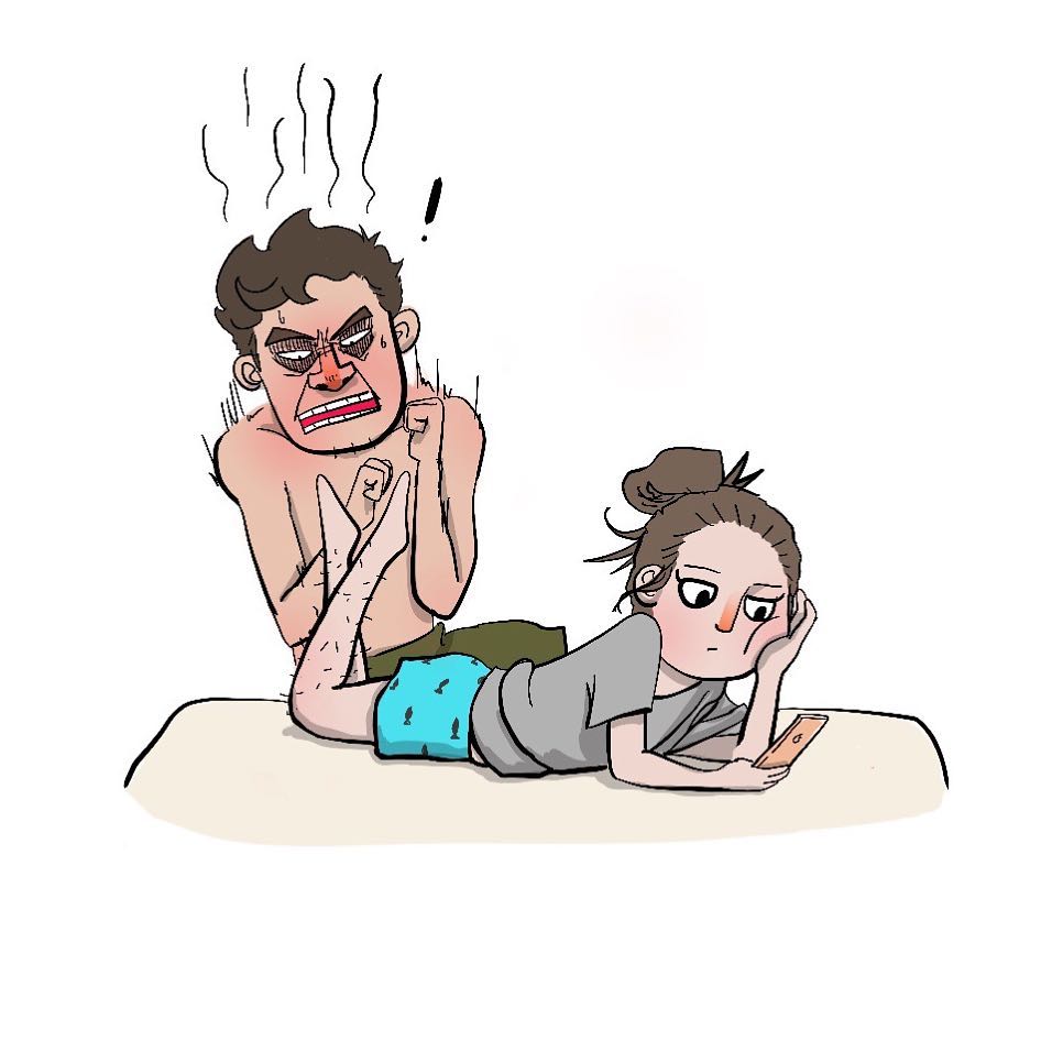 7 Ilustrasi ini gambarkan kocaknya kehidupan setelah menikah