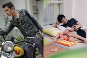 10 Gaya Tria The Changcuters saat asuh anak, sosok ayah penyayang nih