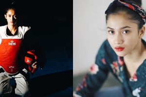 10 Foto Aghniny Haque, mantan atlet yang bermain di film Wiro Sableng