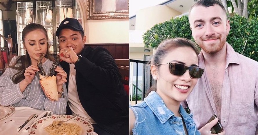 9 Momen Momo Geisha liburan ke Australia, tak sengaja ketemu Sam Smith