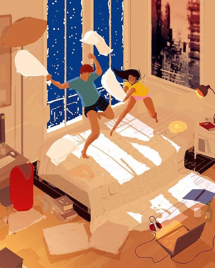 14 Ilustrasi kehidupan rumah tangga ini bikin perasaan campur aduk