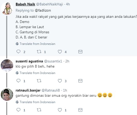 Hasil survei Fadli Zon yang menang Jokowi, respons warganet kocak