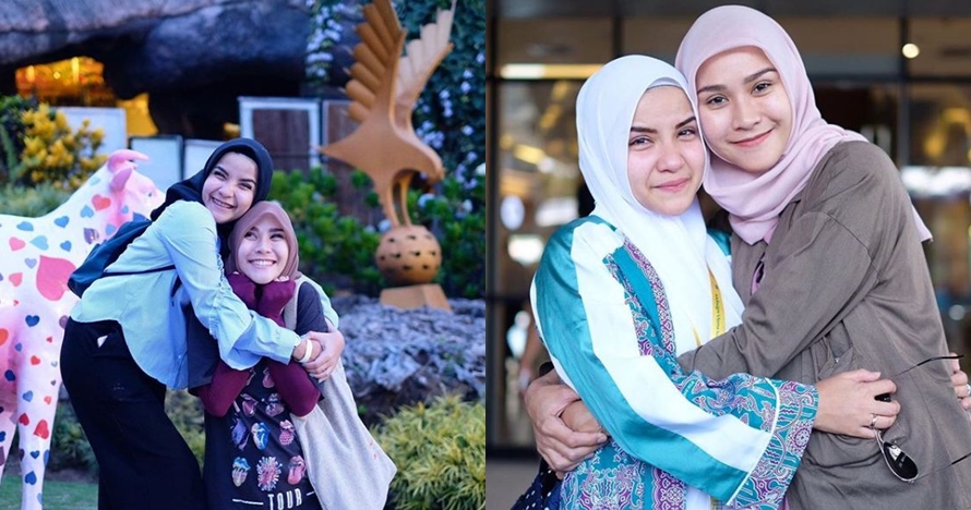 10 Momen kedekatan Tasya Medina dan Zaskia Mecca, sister goals abis