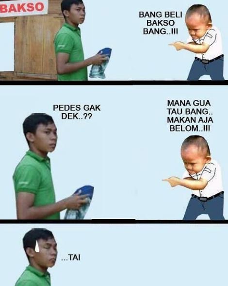 10 Meme 'salah gw apa' ini kocak abis, bikin mules nahan tawa