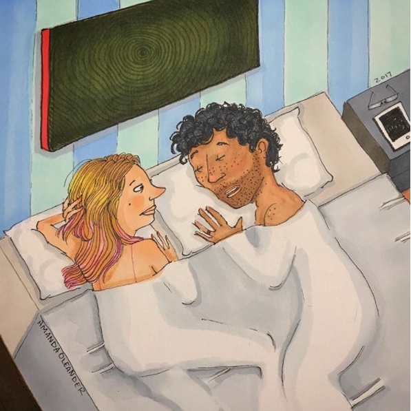 14 Ilustrasi kebahagiaan pasangan ini bukti cinta tak butuh syarat 