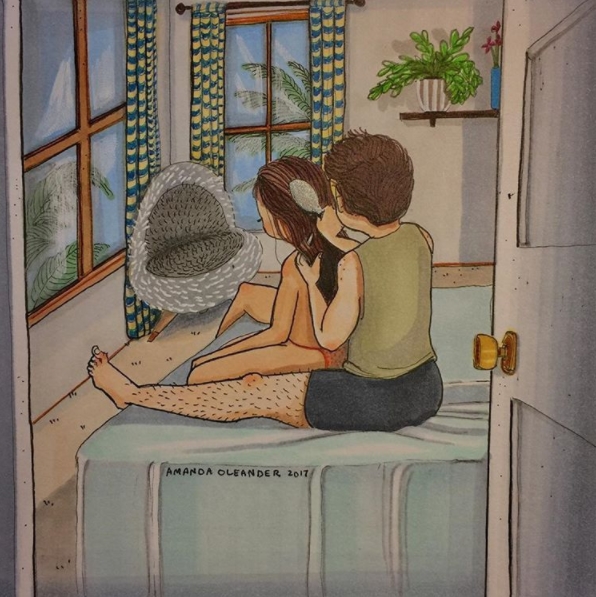 14 Ilustrasi kebahagiaan pasangan ini bukti cinta tak butuh syarat 