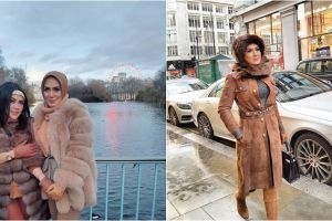 10 Gaya glamor Vie Shantie, sosialita hijaber sahabat karib Syahrini