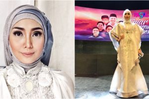 10 Potret cantiknya Fenita Arie saat berhijab, jadi makin memesona