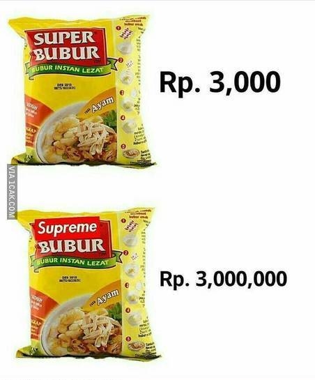 9 Meme pelesetan 'Supreme' ini kocaknya nampol abis