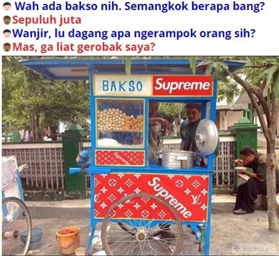 9 Meme pelesetan 'Supreme' ini kocaknya nampol abis