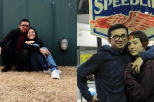 10 Potret kemesraan Poppy Sovia dan tunangannya, sederhana & romantis