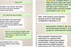 Percakapan gombal tingkat dewa ini endingnya malah bikin ngakak