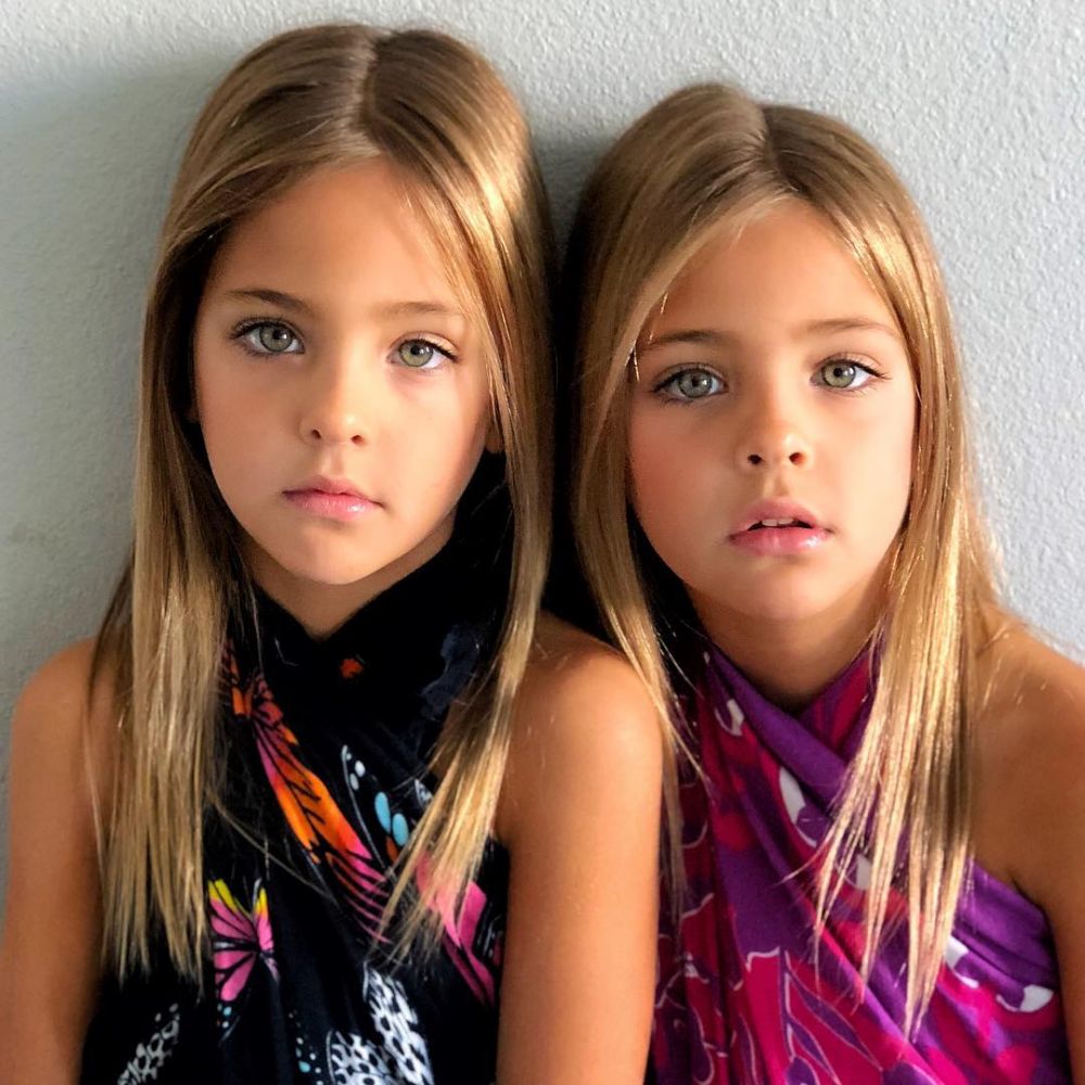 Ava Marie & Leah Rose, bocah kembar identik tercantik yang jadi model