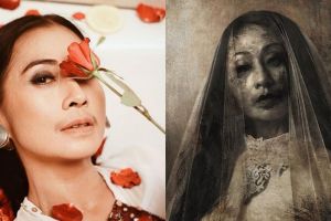 Aslinya cantik, begini penampilan 9 seleb saat akting di film horor