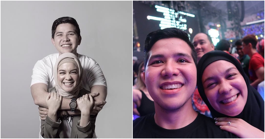 Muka imut sudah punya anak, begini 10 kemesraan Haykal Kamil & Tantri