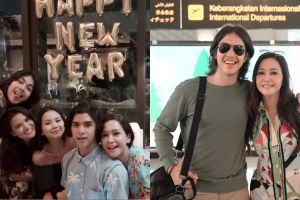 7 Momen saat Al dan El pamer kemesraan bareng pacar ke Maia