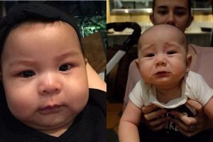 Ekspresi 6 anak selebriti saat menangis ini bikin makin gemes