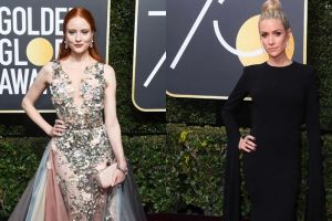 7 Seleb dengan busana terburuk di Golden Globes Award 2018