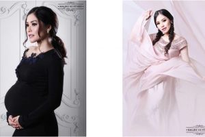 10 Foto maternity Metha Yunitria istri Uki Noah, cantiknya elegan 