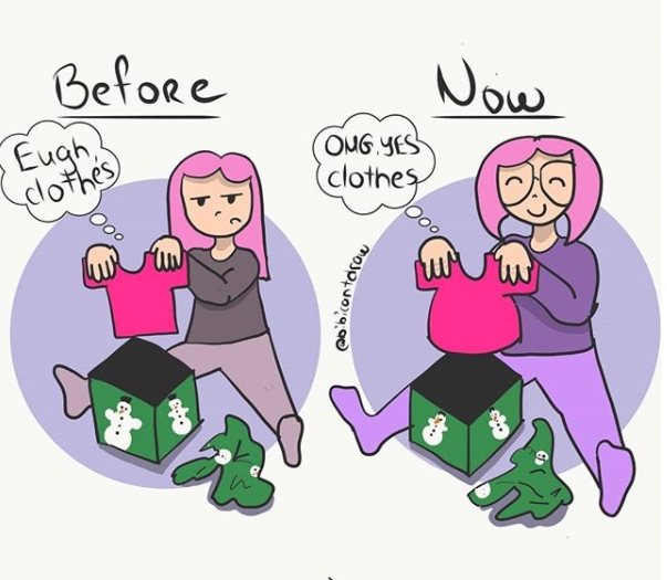 8 Ilustrasi dulu & sekarang ini tunjukkan pendirian cewek bisa goyah