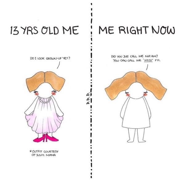 8 Ilustrasi dulu & sekarang ini tunjukkan pendirian cewek bisa goyah