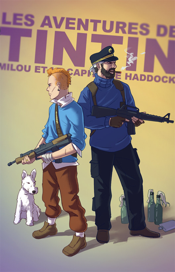 15 Karakter film favorit anak-anak ini diubah jadi sadis, duh