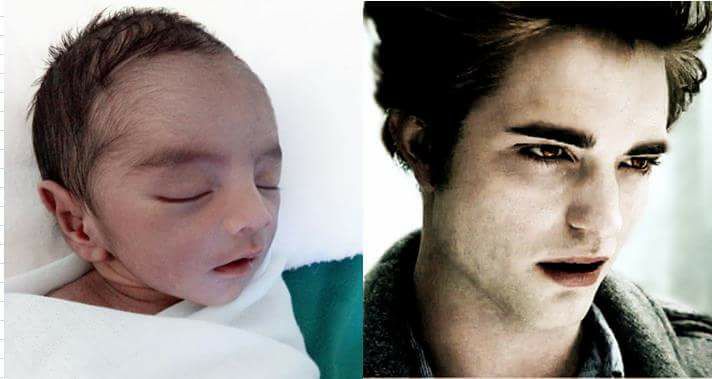 Usai baby Arsya, kini heboh bayi ganteng yang mirip Robert Pattinson