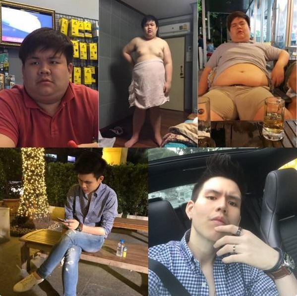 Patah hati cinta ditolak, cowok ini sukses turunkan berat badan 75 kg