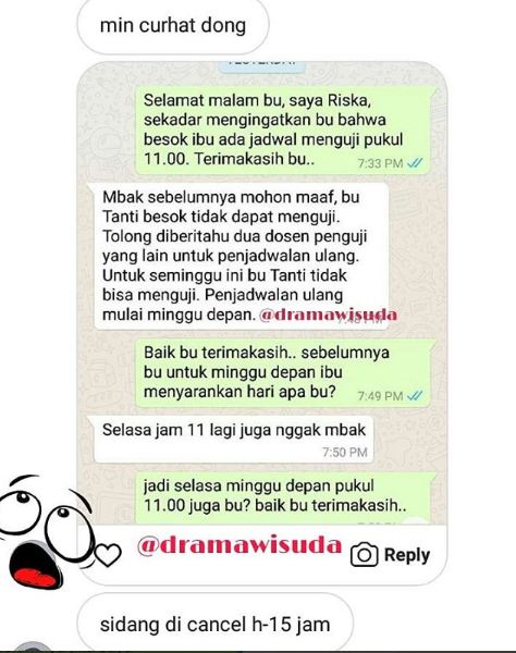 10 Obrolan kocak dosen dan mahasiswa, ngeselin tapi bikin ketawa