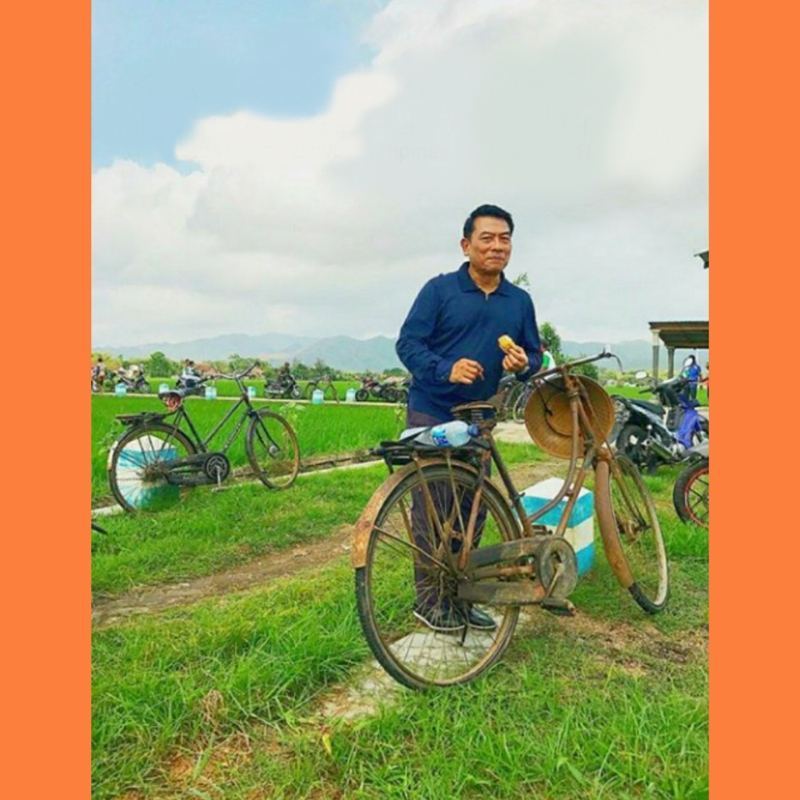 10 Gaya santai keseharian Moeldoko, Kepala Staf Kepresidenan yang baru