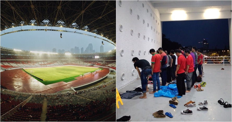 Di balik mewahnya SUGBK, ini potret warganet salat di tempat seadanya