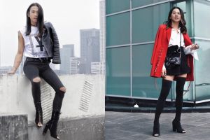 7 Inspirasi mix & match sepatu boots ala fashion stylist Jovi Adhiguna