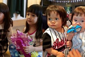 10 Potret lucunya persahabatan Gempi dan Rene, sering disebut kembar