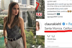 Foto di Jakarta sebut  California, Cinta Laura diforensik warganet