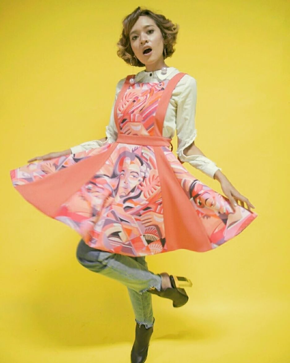 Sering tampil nyentrik, ini tips fashion ala Dea eks personel HiVi