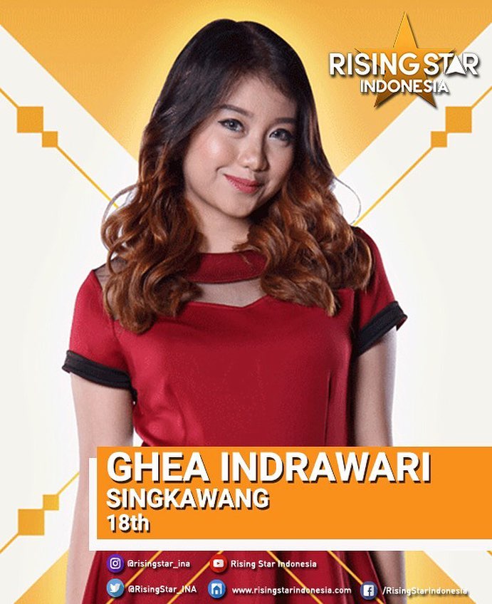 10 Pesona Ghea Indrawari, kontestan Indonesian Idol yang berparas imut