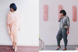 7 Gaya outfit cewek untuk menyamarkan paha besar ala Fitri Tropica