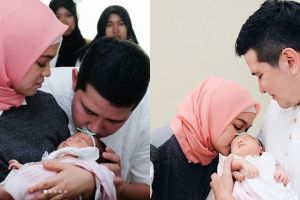 7 Momen akikah anak Haykal Kamil dan Tantri Namirah, penuh rasa syukur