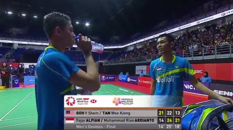 Gelar BWF World Tour pertama bagi duet menjanjikan Fajar/Rian