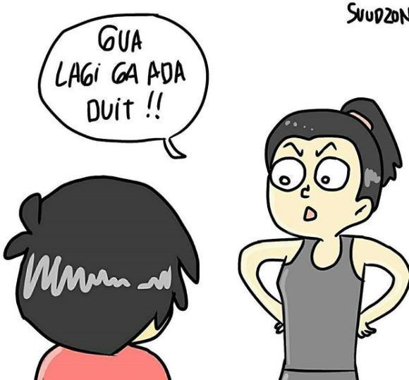 Komik strip 8 respons cewek ketika dibilang cantik, duh jadi baper