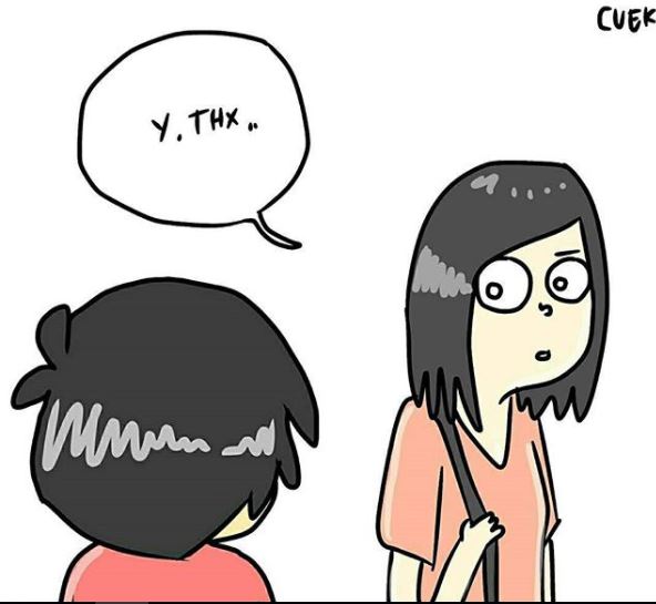 Komik strip 8 respons cewek ketika dibilang cantik, duh jadi baper