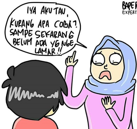 Komik strip 8 respons cewek ketika dibilang cantik, duh jadi baper